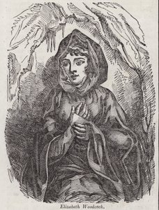 Elizabeth Woodcock (grawerowanie) autorstwa English School