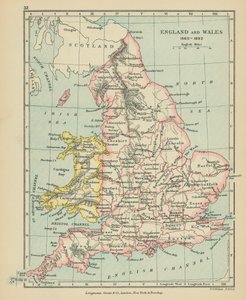 Anglia i Walia (druk kolorowy) autorstwa English School