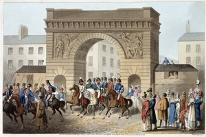 Anglicy i sojusznicy wkroczyli do Paryża w "Historycznych, wojskowych i morskich anegdotach i incydentach, które dotarły do broni Wielkiej Brytanii i ich sojuszników, kończąc na Waterloo" Edwarda Orme