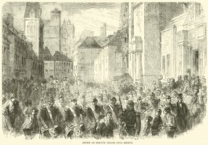 Wejście wojsk francuskich do Amiens, maj 1871 autorstwa English School