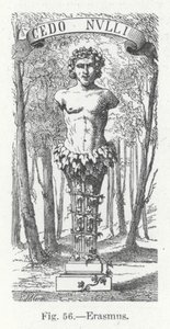 Erasmus (rycina) autorstwa English School