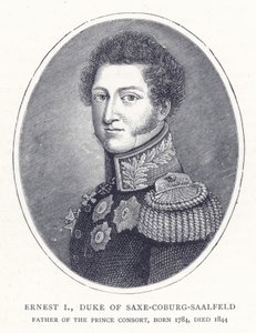Ernest I, książę Sachsen-Coburg-Saalfeld autorstwa English School