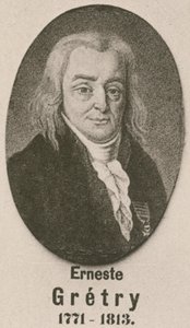Erneste Gretry (Grawerowanie) autorstwa English School