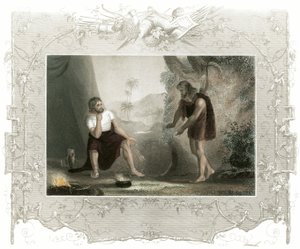 Ezavas ir Jokūbpolis autorstwa English School