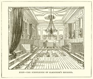 Eton — Szkoła Gladstones Boyhood