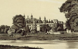 Eton College z rzeki autorstwa English School