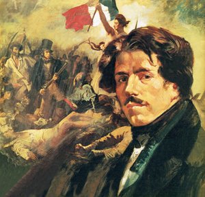Eugene Delacroix autorstwa English School