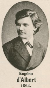 Eugene dAlbert (grawiura) autorstwa English School