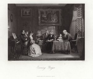 Modlitwa wieczorna autorstwa English School