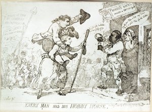 Każdy człowiek ma swojego konia hobbystycznego, opublikowana w 1784 r. autorstwa English School