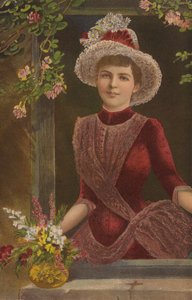 Oczekiwanie (chromolit) autorstwa English School