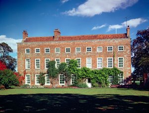 Widok zewnętrzny Low Middleton Hall, Middleton St. George, Durham autorstwa English School
