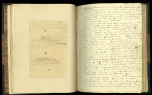 Fragmenty listów napisanych w podróży do zachodnich części Stanów Zjednoczonych..., przez Eliasa Fordhama Pyma, 1818 (patrz także 332335) autorstwa English School
