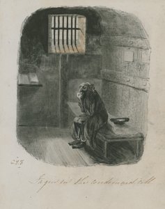 Fagin w celi skazańców (wc na papierze) autorstwa English School