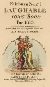 Fairburn seniorów Śmieszny śpiewnik na rok 1813 autorstwa English School