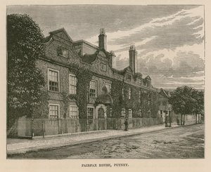 Fairfax House, Putney, Londyn autorstwa English School