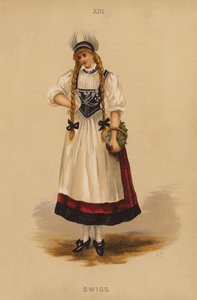 Fantazyjne stroje: szwajcarski (druk kolorowy) autorstwa English School