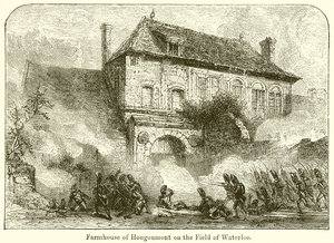 Dom Hougoumont na polu Waterloo