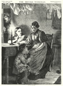 Ojciec Stirling (grawerunek) autorstwa English School