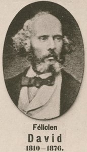 Felicien David (grawiura) autorstwa English School