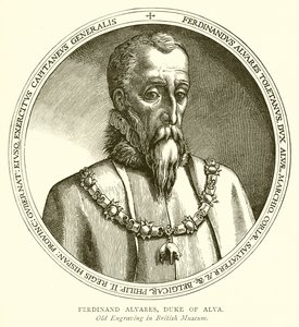 Ferdynand Alvares, książę Alva autorstwa English School