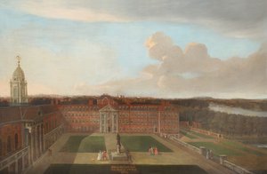 Rysunek Sąd, c.1720 autorstwa English School