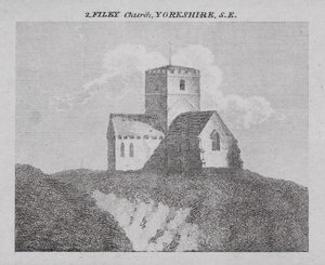 Filey Church, Yorkshire, SE (grawerowanie) autorstwa English School