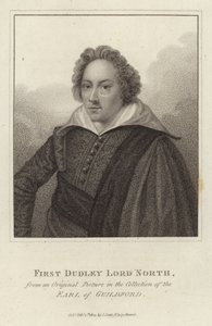 Pierwszy Dudley Lord North autorstwa English School