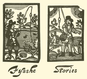 Historie rybne (drzewryt) autorstwa English School