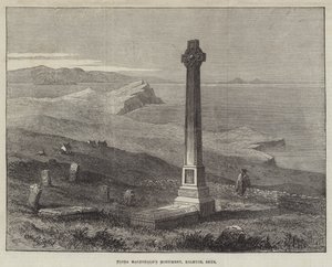 Pomnik Flory MacDonalda, Kilmuir, Skye (rycina) autorstwa English School