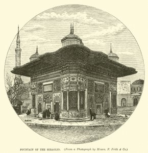 Fontanna Seraju autorstwa English School