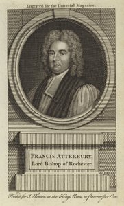 Francis Atterbury, lord biskup Rochester autorstwa English School