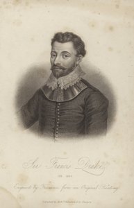 Francis Drake autorstwa English School