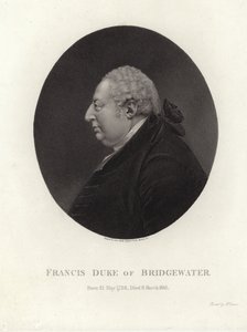 Franciszek książę Bridgewater autorstwa English School