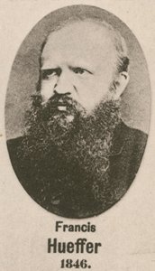 Francis Hueffer (grafika) autorstwa English School