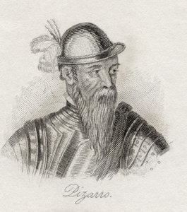 Francisco Pizarro Gonzalez, z „Słownika historycznego Krabba”, opublikowanego w 1825 r. autorstwa English School