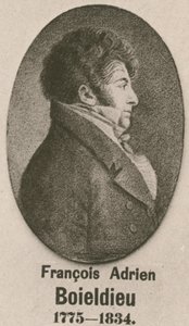 Francois Adrien Boieldieu (grafika) autorstwa English School