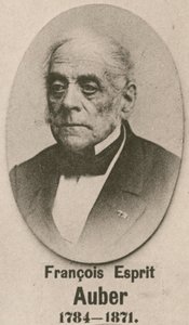 Francois Esprit Auber (grawerunek) autorstwa English School