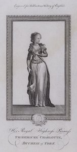 Frederica Charlotte, księżna Yorku autorstwa English School