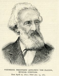 Fryderyk Ferdynand Adolphus von Flotow (1812-83) autorstwa English School