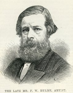 Frederick William Hulme (1816-84) z The Illustrated London News 6 grudnia 1884 autorstwa English School