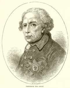 Fryderyk Wielki autorstwa English School