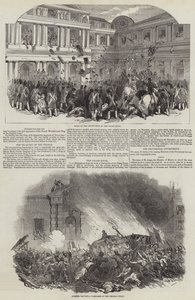 Rewolucja Francuska 1848 (grafika) autorstwa English School