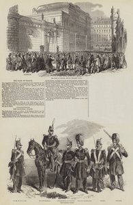 Rewolucja Francuska 1848 (grafika) autorstwa English School
