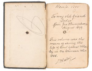Gramatyka francuska i angielska należąca do porucznika Garnet Josepha Wolseleya (książka) autorstwa English School