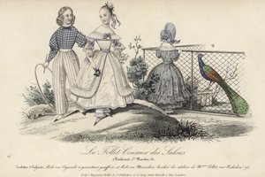 Francuska moda dziecięca, XIX wiek autorstwa English School