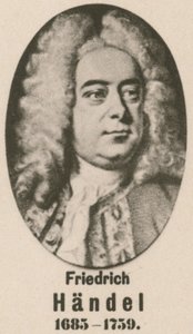 Friedrich Haendel (grafika) autorstwa English School