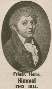 Friedrich Heinrich Himmel (grafika) autorstwa English School