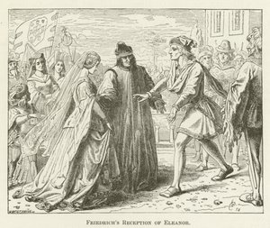 Friedrichs Recepcja Eleonory autorstwa English School