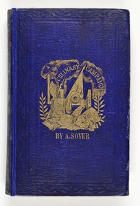 Przednia okładka kampanii kulinarnej Soyers, wydanej przez G.Routledge & Co., Londyn, 1857 autorstwa English School